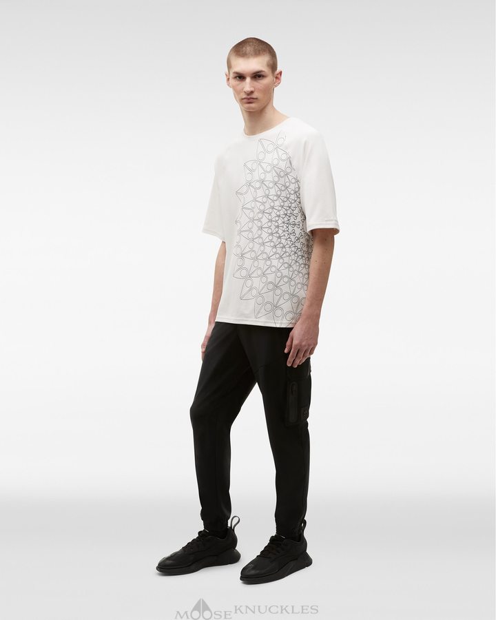 Men Moose Knuckles Wellesley Tee Tees Plaster | KH2956847