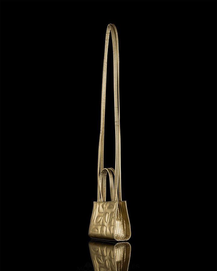 Women Moose Knuckles Telfar Small Shopping Bag Bags Gold | RJ2907413