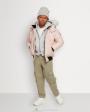 Dusty Rose / Natural Shearling